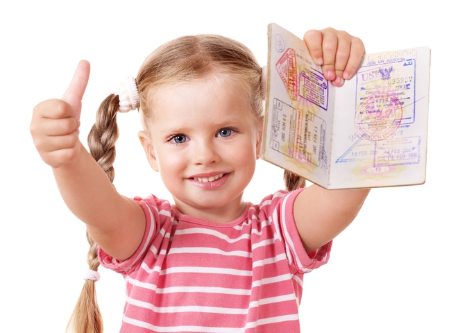 Документи на отримання закордонного паспорту для дитини